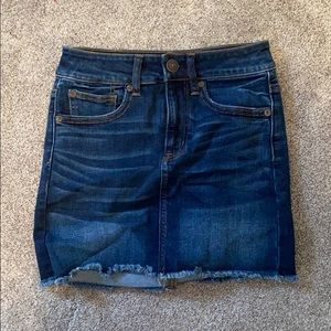 jean skirt